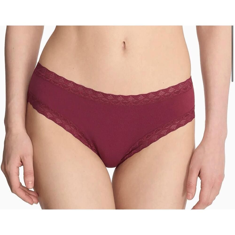 Natori XXL NWT dark cherry bliss hip hugger